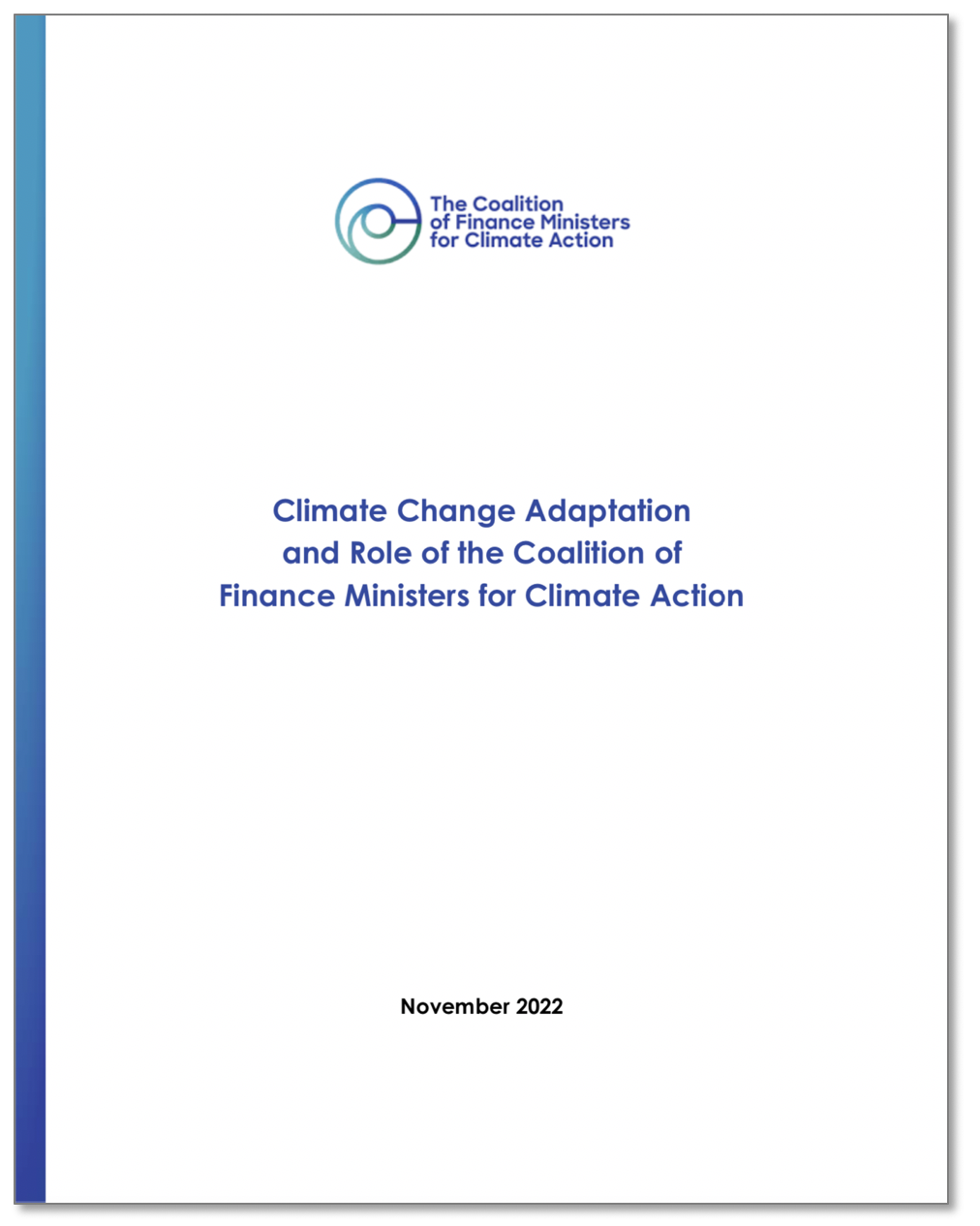 Adaptation report cover