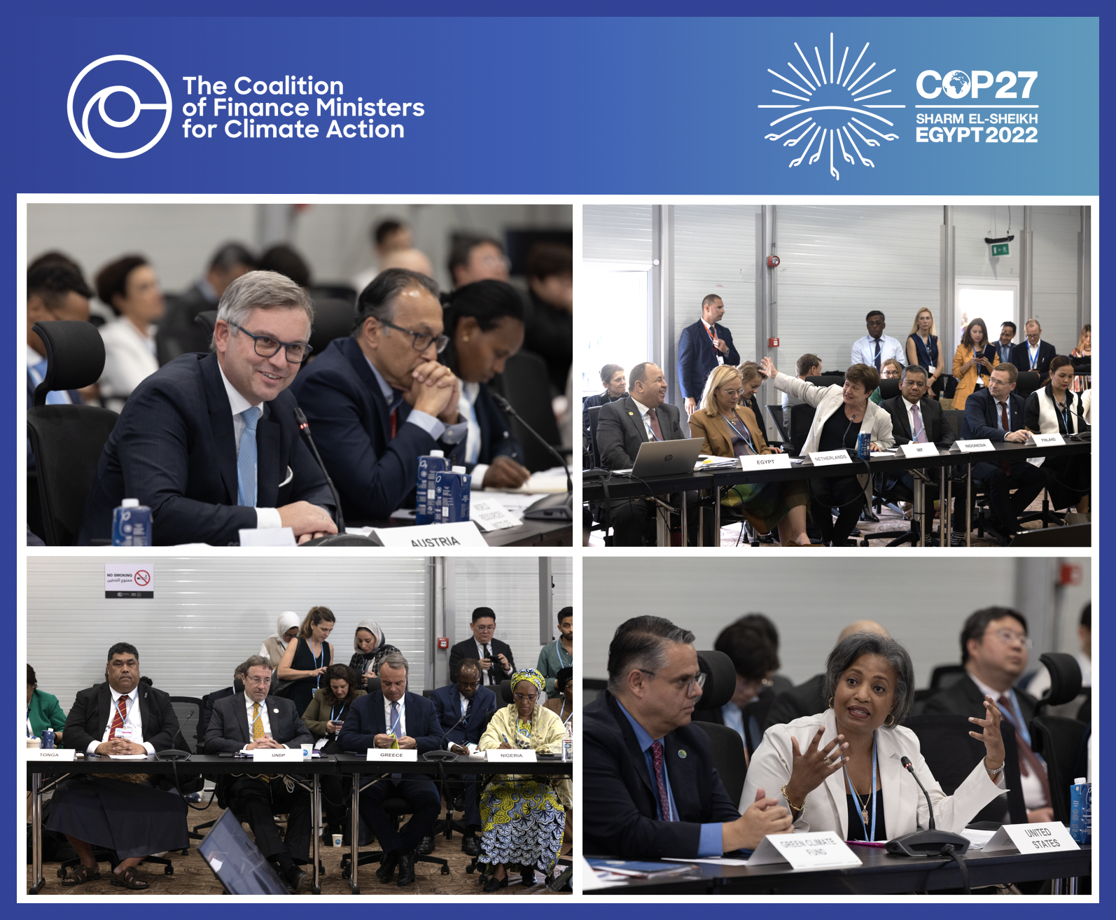 COP27 collage