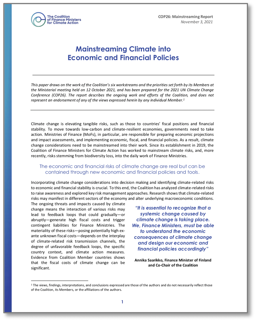 Mainstreaming