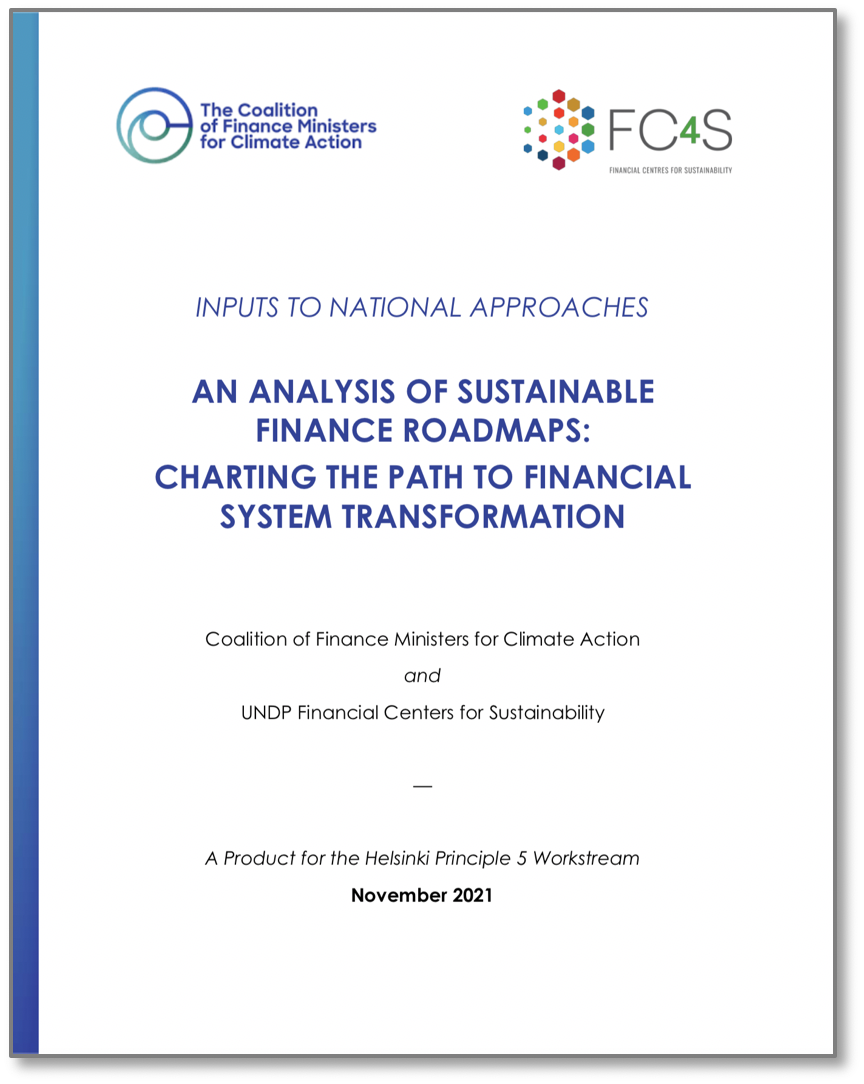Sustainable Finance Roadmaps
